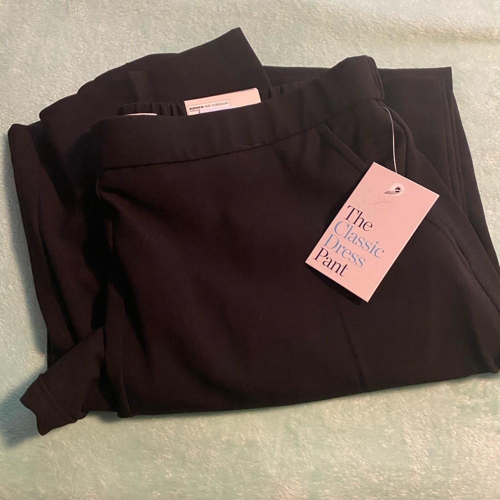NWOT Croft & Barrow size 14 pants